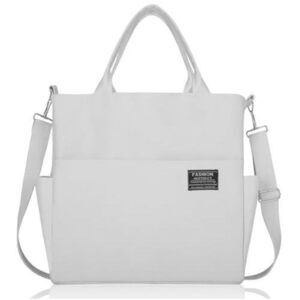 Elegant Women'S Canvas Bag Satchel Fashion Crossbody Bag Roomy Capacity Travel